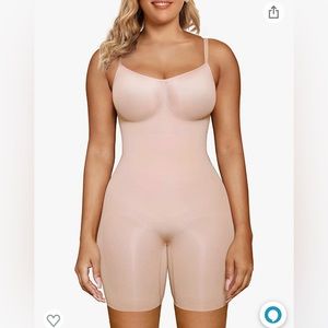 Shapewear for Women Tummy Control Bodysuit Mid Thigh Butt Lifter Body Shaper